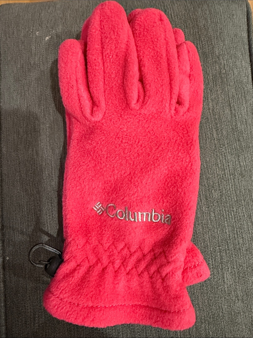 Columbia Pink Fleece Gloves